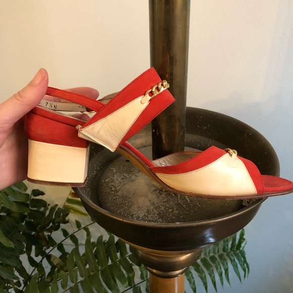 Vintage Rosalina Ferragamo Schiavone Sandals❣️ - Picture 4 of 10